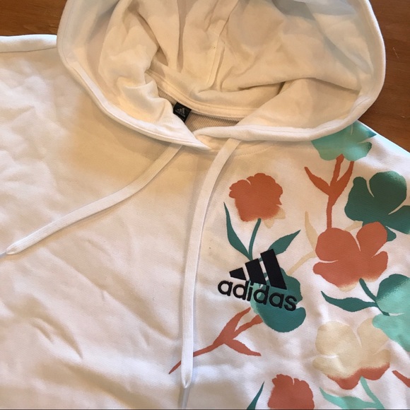 ADIDAS Floral Hoodie - Picture 4 of 8